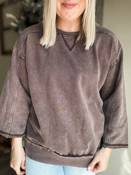 PREORDER Tavi Mineral Wash Pullover