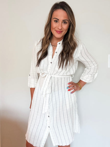Drue Gauze Shirt Dress