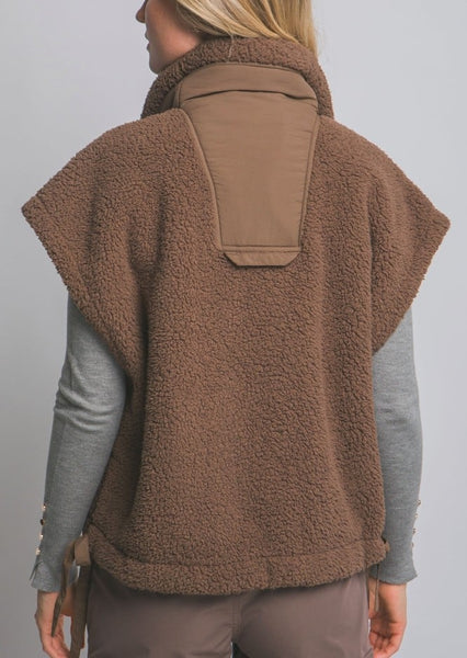 Annelise Sherpa Vest - 3 Color Options