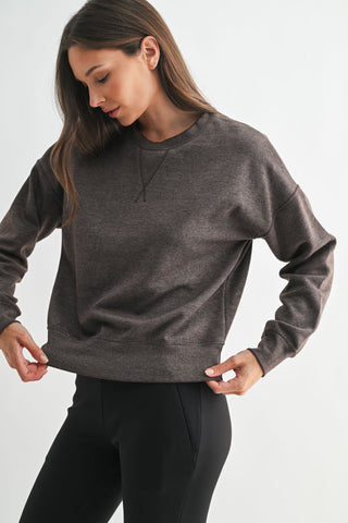 Gia Burnout Crewneck