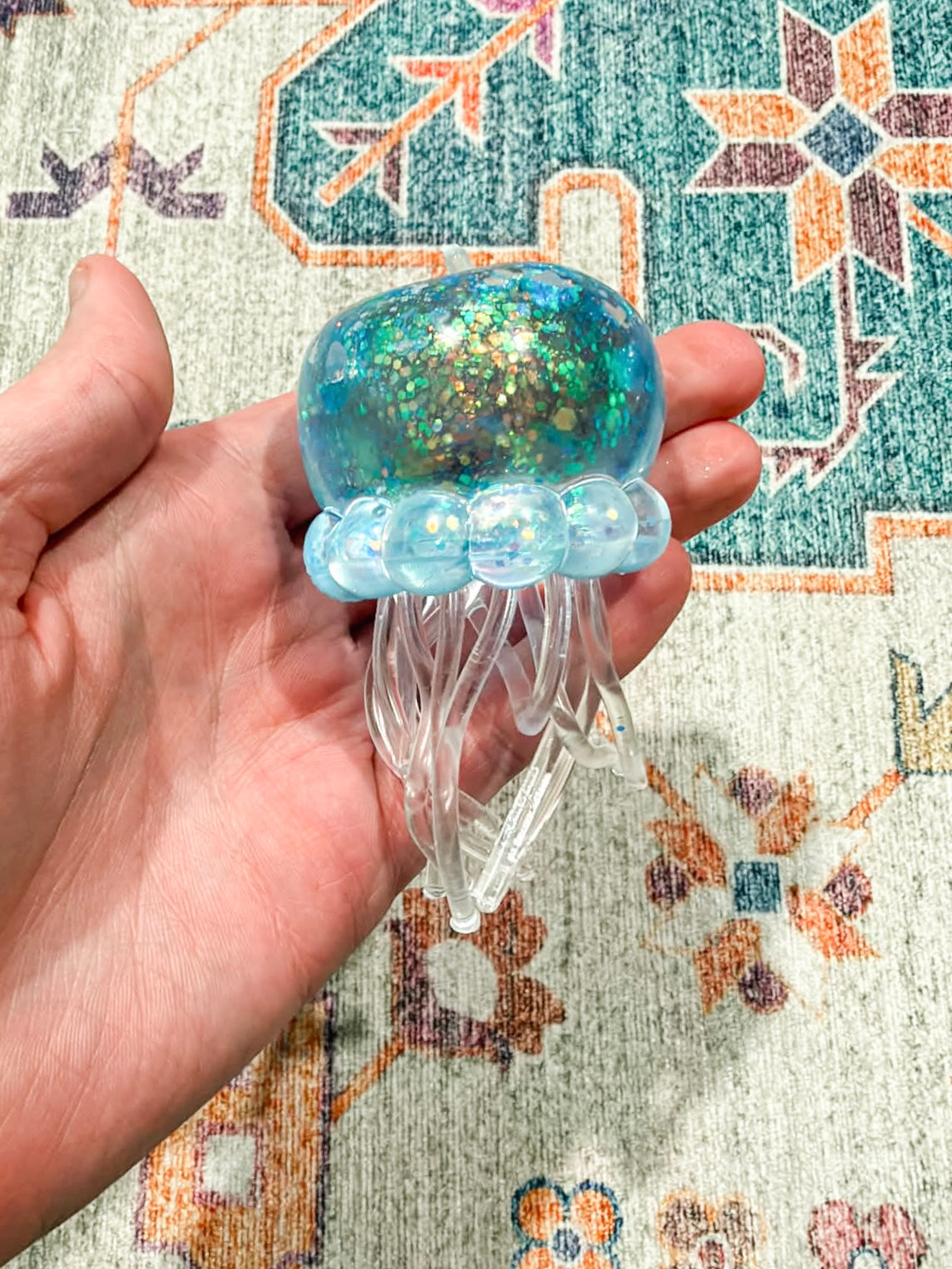 Jellyfish Squishy - Blue