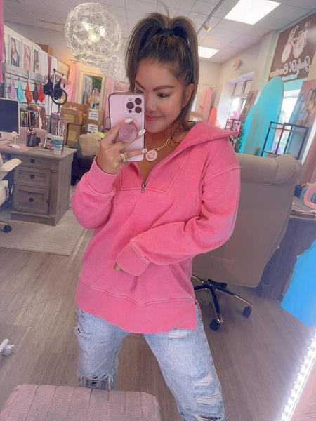 Isabella Half-Zip Pullover