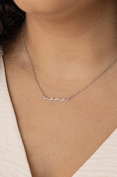Keepsake Script Necklace