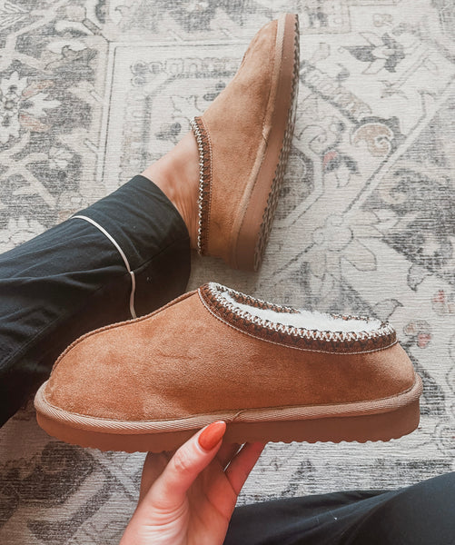 Tazla Slipper - Tan - SIZE 7