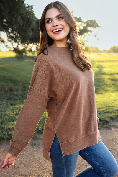 Alexis Corded Pullover - SIZE 2XL