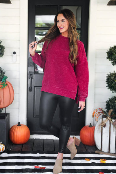Alexis Corded Pullover - SIZE 2XL