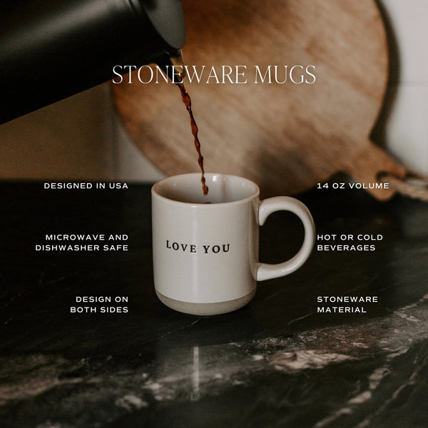 Simple Saying Stoneware Mug