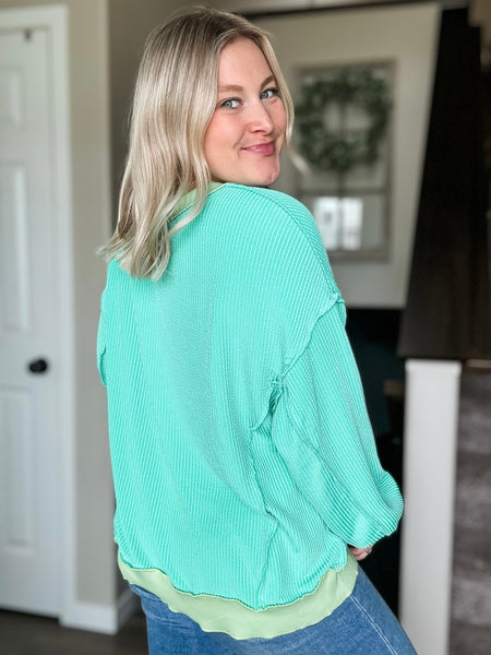 PREORDER Saylor Ribbed Pullover