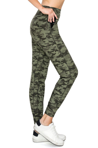Julian Active Joggers - Green Camo
