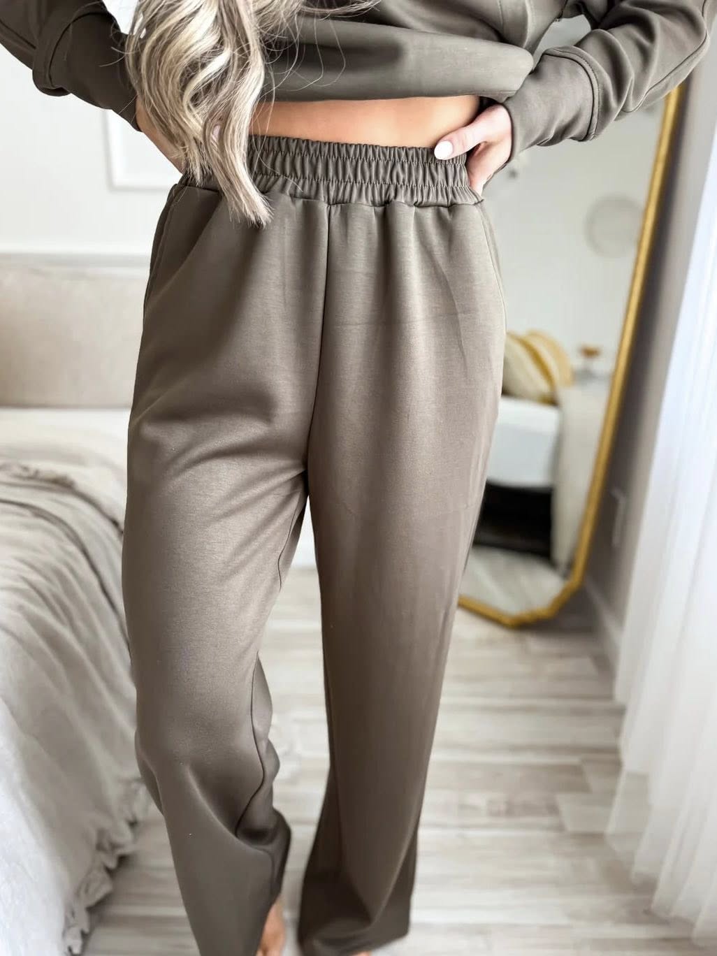 Army Green Scuba Pants