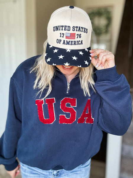 American Spirit Trucker Hat - Star Brim