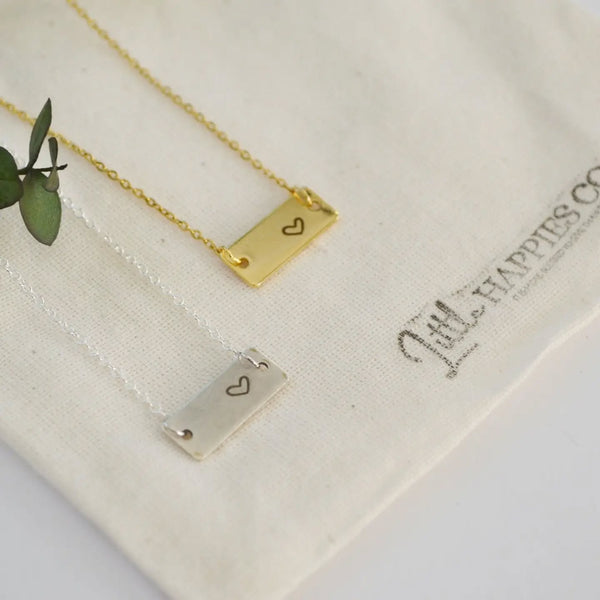 Teacher Heart Necklace