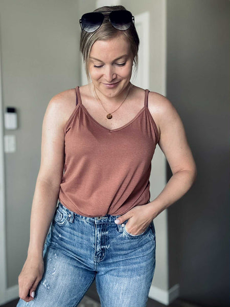 Parker V-Neck Tunic Tank