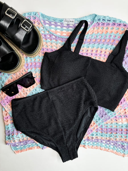 Easy Breeze Open Knit Sweater - SIZE MEDIUM