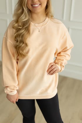 Camilla Essential Corded Crewneck