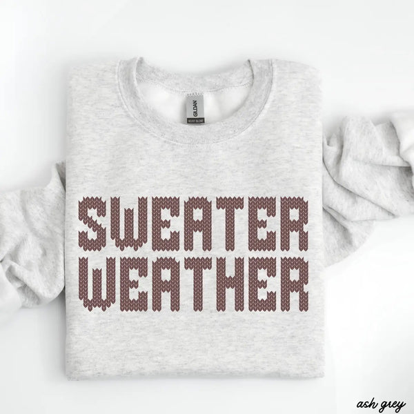 Sweater Weather Graphic Sweatshirt