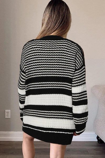 Blayke Block Stripe Cardigan