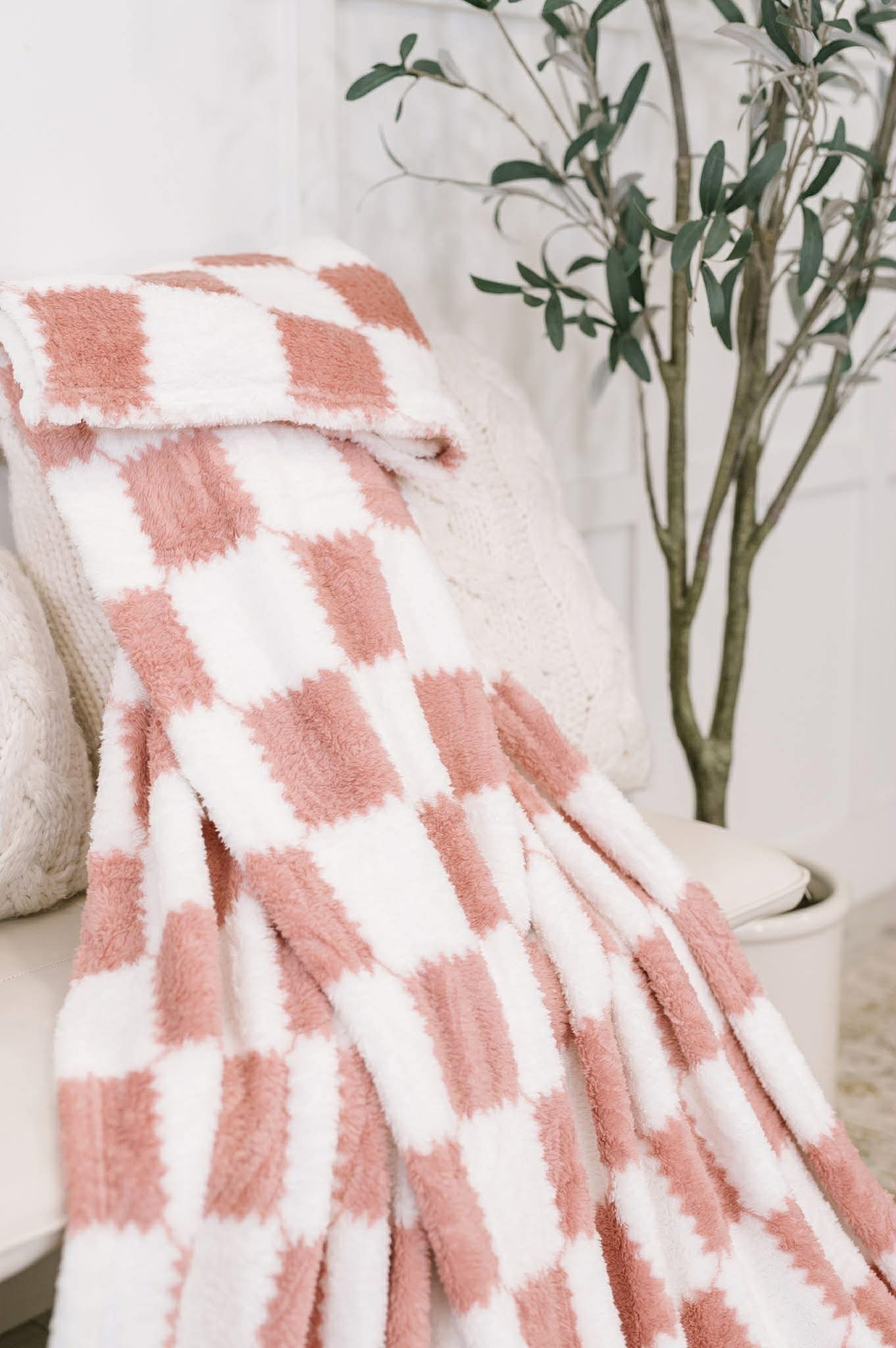 Classic Check Plush Blanket