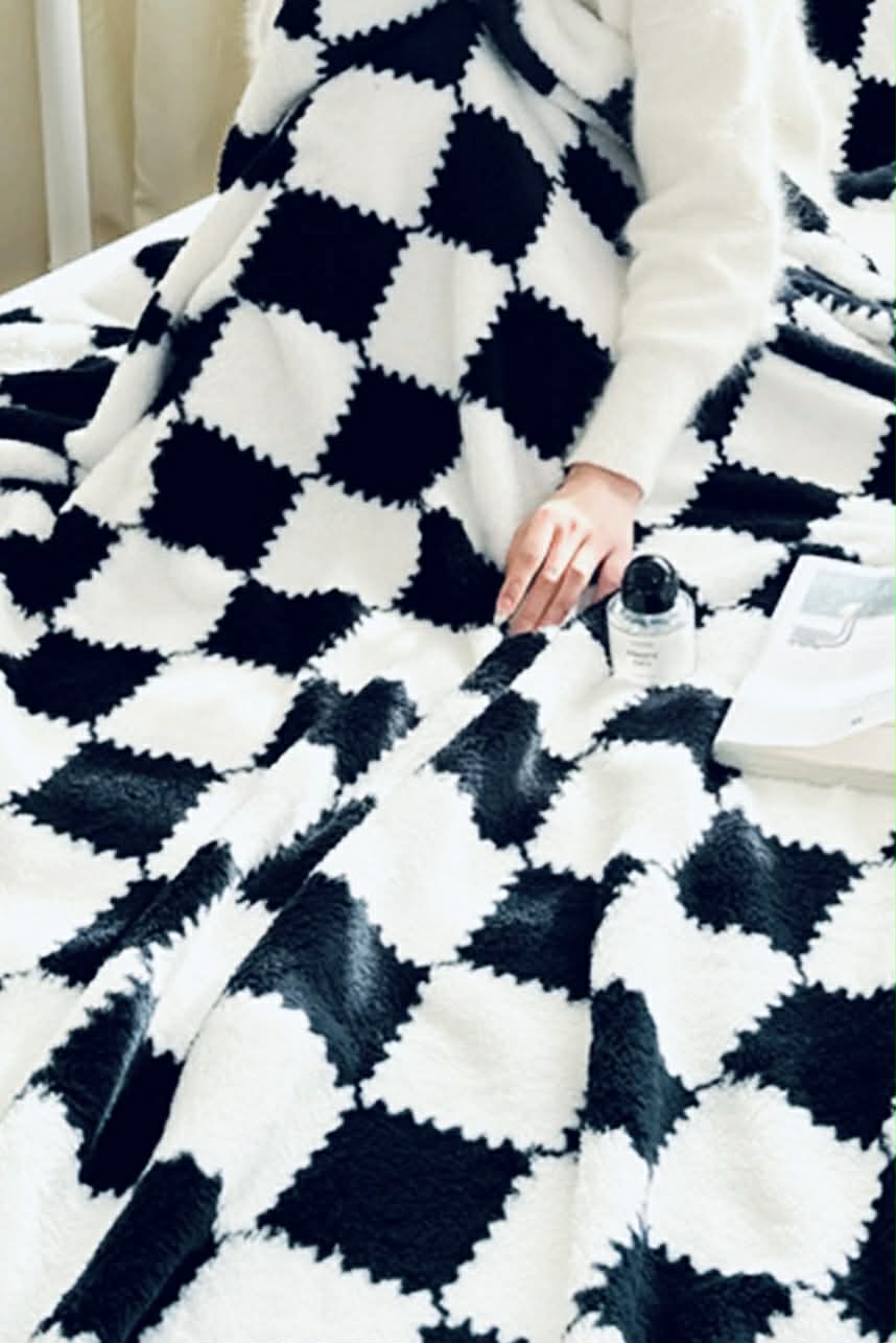 Classic Check Plush Blanket