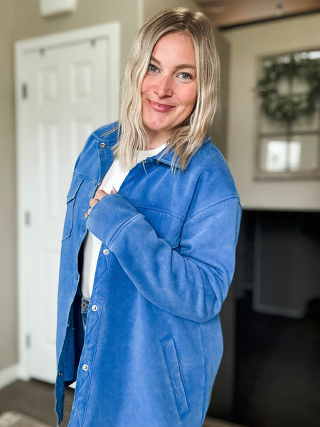 Briony Snap Button Shacket