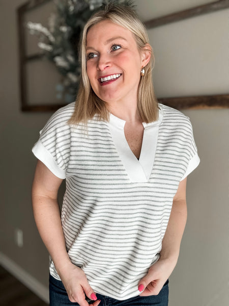 Jennalee Stripe Top