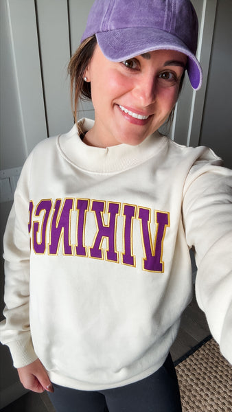 PREORDER Minnesota Retro Embroidered Mockneck