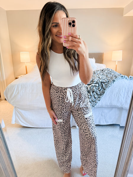 Wild At Heart Terry Knit Pants - SIZE MEDIUM