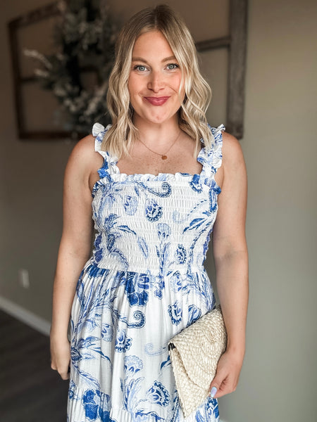 Julietta Floral Midi Dress