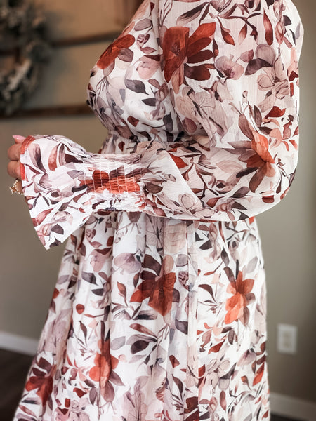 PREORDER Amber Bloom Floral Dress