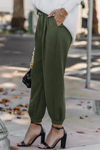 Work To Weekend Smocked Joggers - SIZE XL