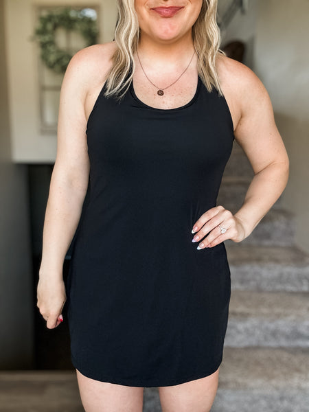 Beni Twist Active Dress - Black