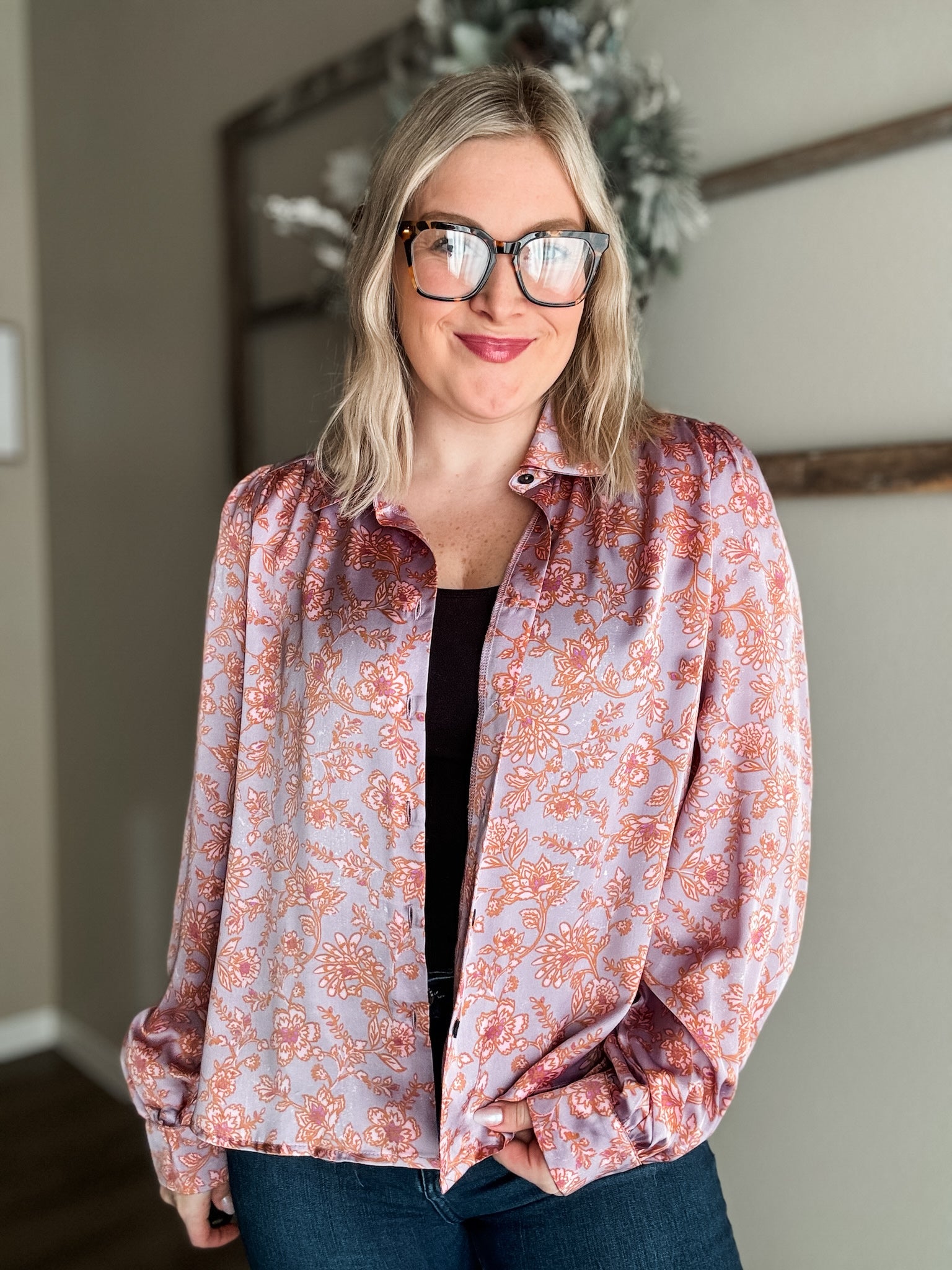 Vera Satin Blouse