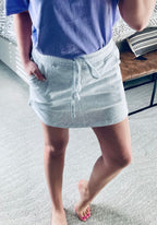 Zorla French Terry Skort