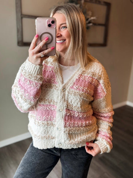 Feya Chunky Knit Cardigan