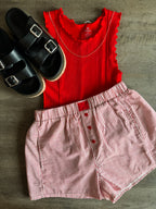 Winnie Boxer Shorts - Red