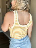 Hallee Striped Tank - SIZE MEDIUM