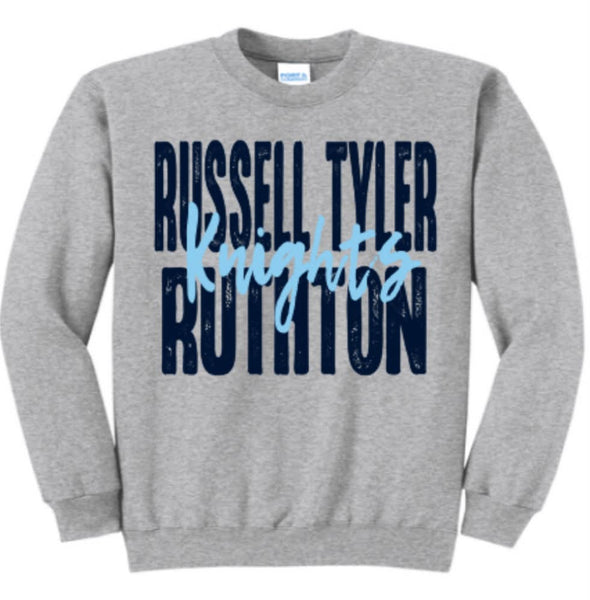 PREORDER Spiritwear Crewneck Sweatshirt - Russell Tyler Ruthton Knights