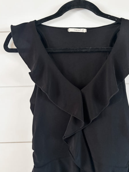 Livia Ruffle Peplum Tank