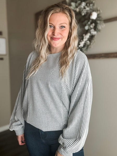 PREORDER Lauren Ribbed Knit Top