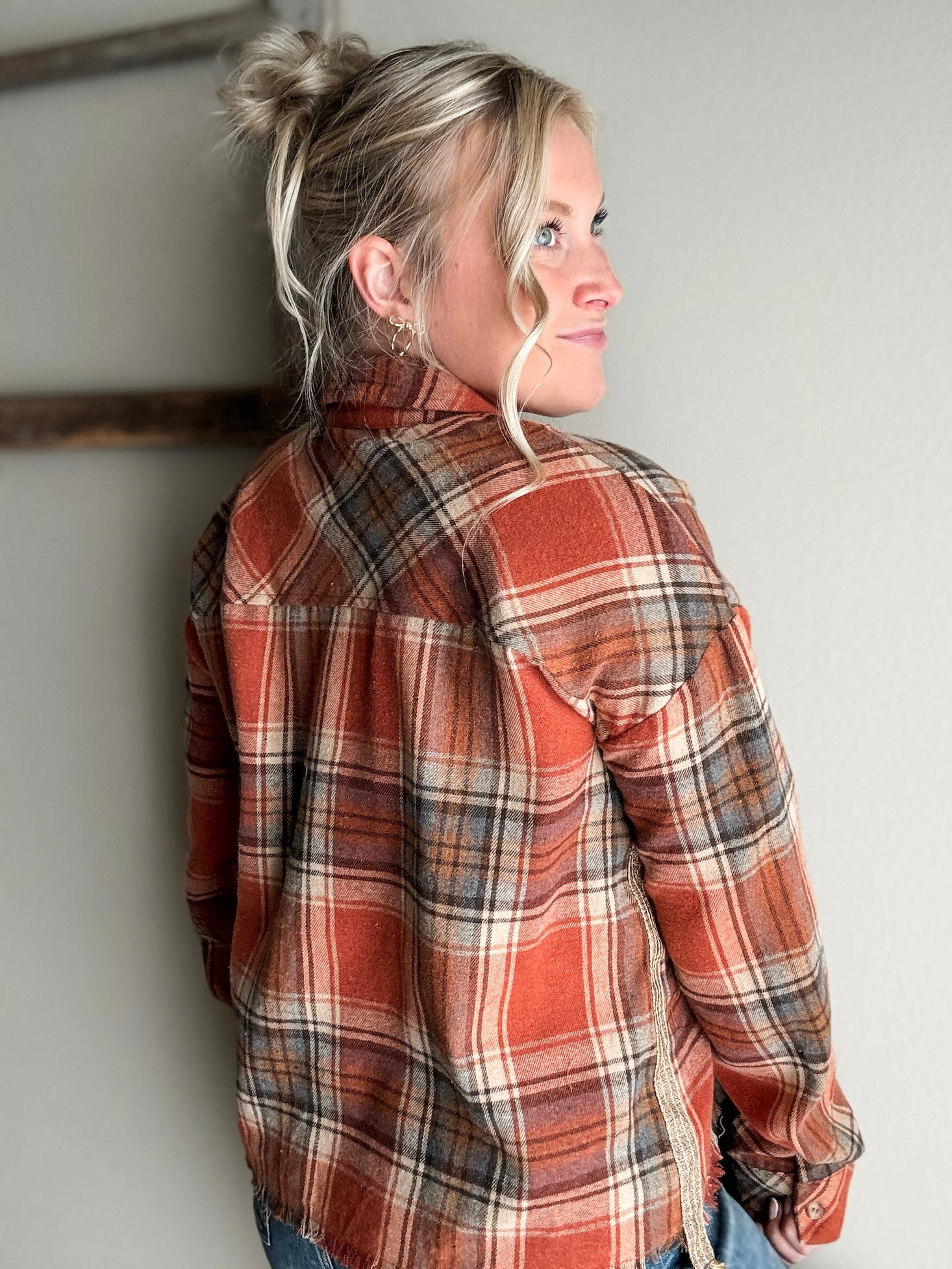 Rilynn Plaid Button Up
