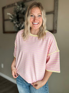 Islay Stripe Oversized Tee