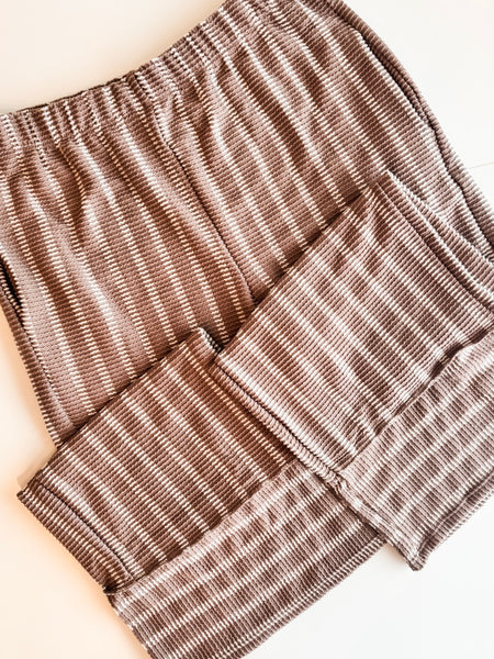 Zahara Ribbed Wide Leg Pant