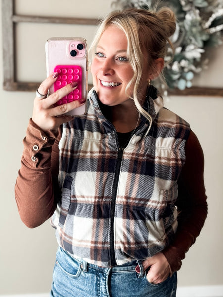 Denali Reversible Puffer Vest - SIZE LARGE