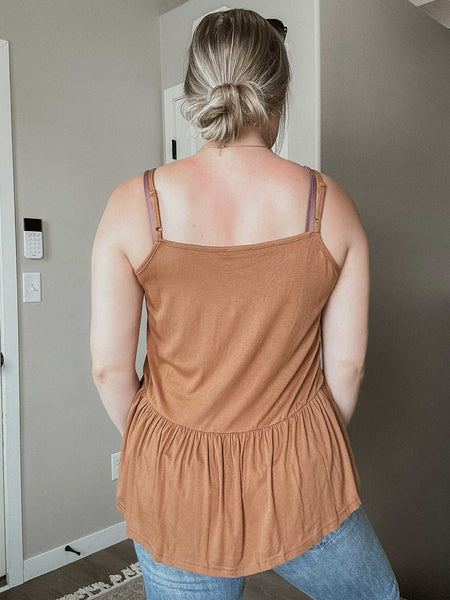 Tawny Babydoll Tank