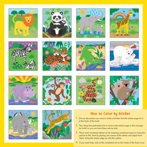 Color By Sticker Book