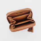 Wynona Woven Wallet - Brown