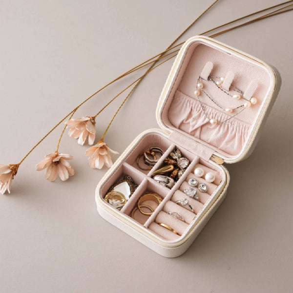 Rosalie Jewelry Box - Pearl