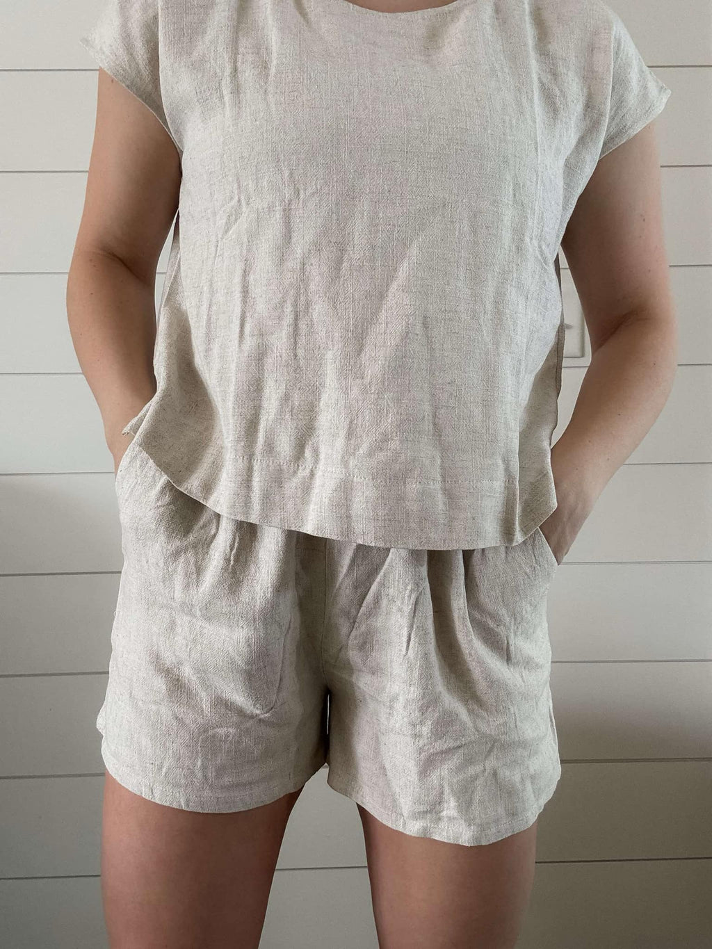 Evlan Linen Set - SIZE SMALL