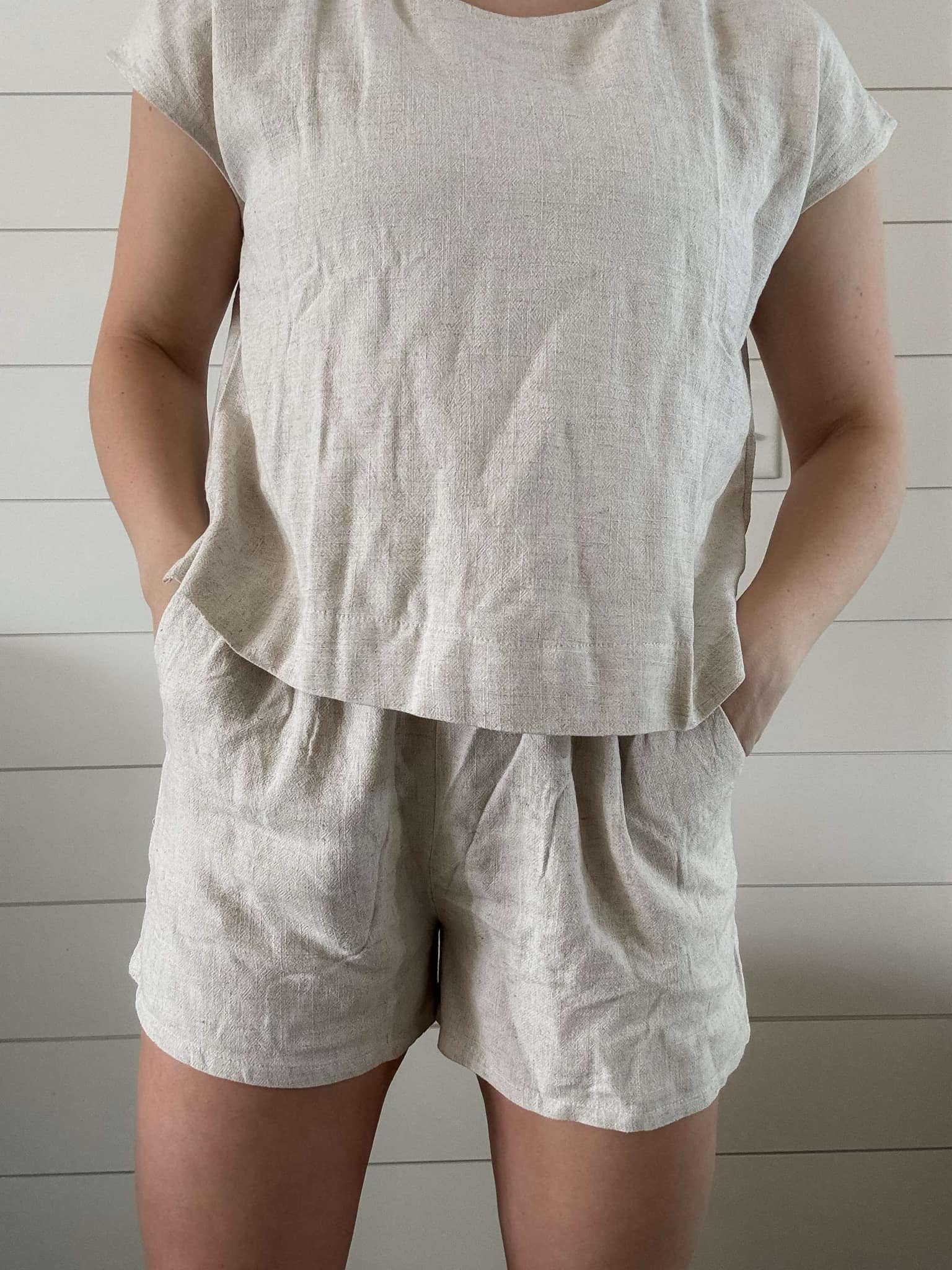 Evlan Linen Set - SIZE SMALL