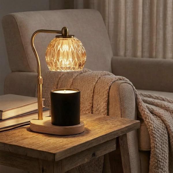 Candle Warmer Lamp - Gold